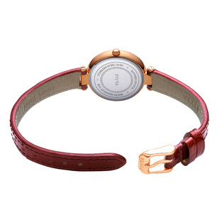 新款飞亚达手表女石英表休闲女表正品防水皮带女士手表800017