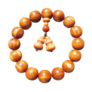 长白山琥珀木手串满油全透光念珠北沉香松明子佛珠明丁陈化老料