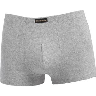 小护士男内裤棉平角裤四角短裤U凸3D囊袋中高腰平角内裤