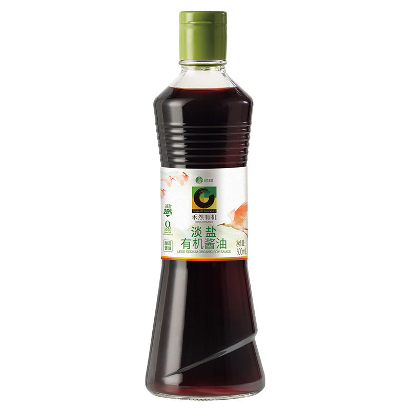 欣和禾然有机淡盐酱油生抽