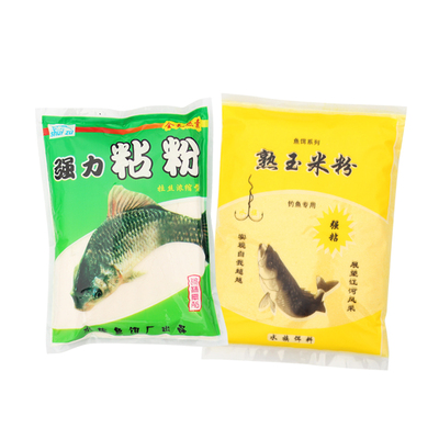 水族强力粘粉玉米粉饵料状态粉