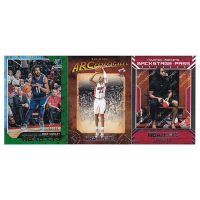 NBA球星卡 迈克康利 雷阿伦 克里斯保罗 特卡 panini18-19hoops