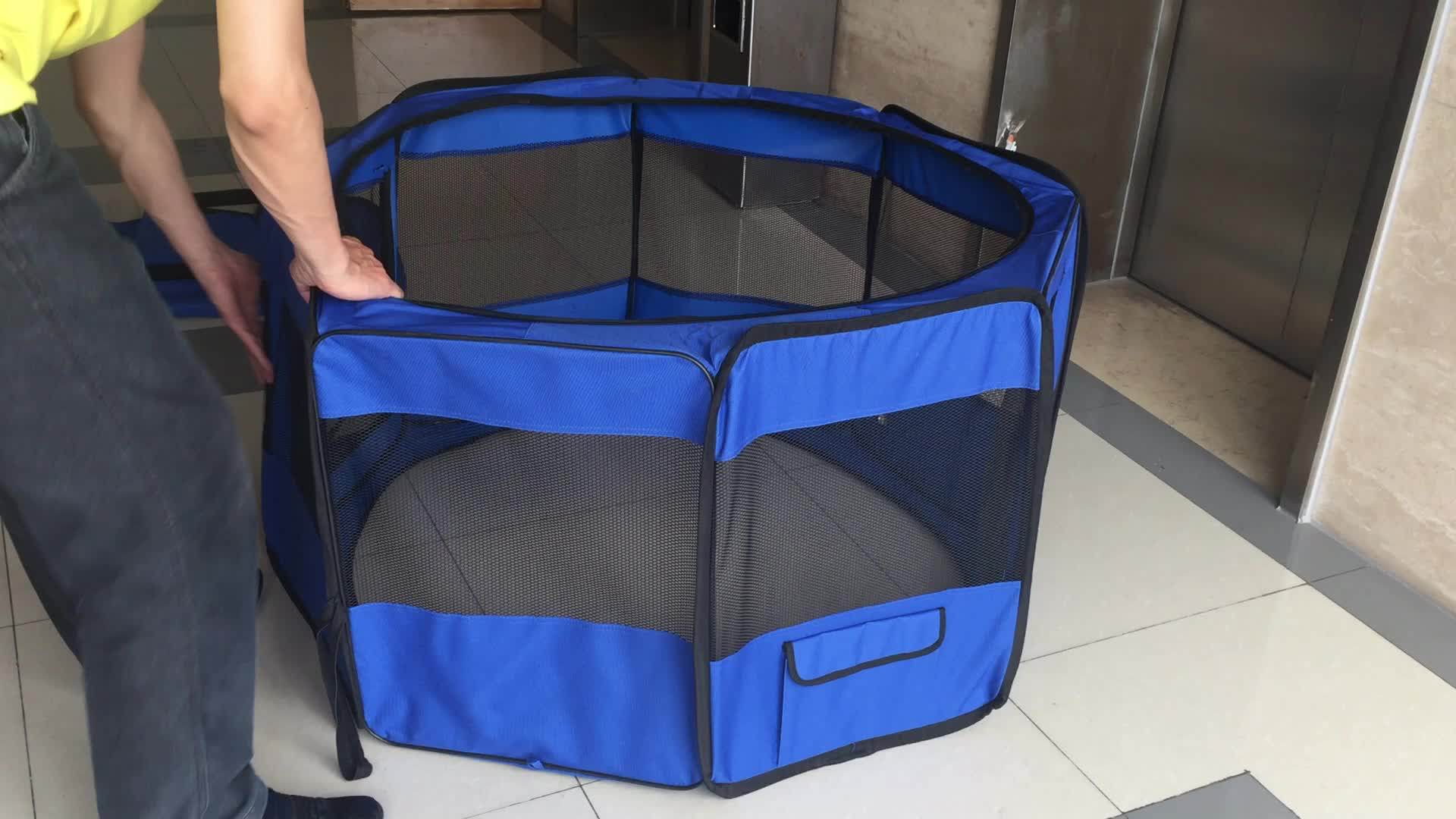 Bsci Factory Audited Fabric Pet Playpen Dog Playpen Buy Pet Playpen