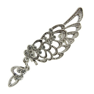 甜美精灵耳饰无耳洞耳环夸张时尚耳骨夹单边假耳钉传说新款大耳挂