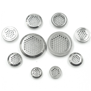 不锈钢装饰盖 鞋柜橱柜圆形欧式通气孔盖 透气孔盖 通风孔盖帽 25