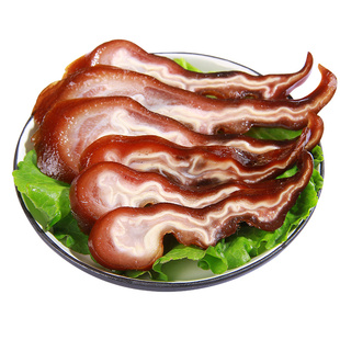 青城山腊猪耳朵280g四川成都特产农家自制烟熏腊肉下酒菜猪耳朵