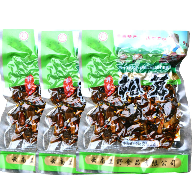 即食松茸酱蘑菇云南丽江松茸菌