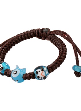 敏匠琉璃达摩小怪兽手链原创女