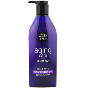 韩国原装进口Amore mise en scene Volume Care PURPLE洗发水护发