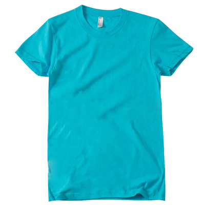 修身常规女生街头短袖纯色圆领