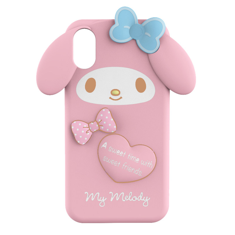 捡漏日本正品三丽欧卡通双子星iPhoneX/XS手机壳硅胶全包防摔撞套
