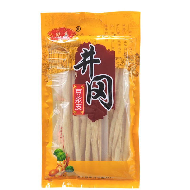 井冈山豆皮农家自制豆浆皮油豆皮井冈特产豆腐皮腐竹皮250克