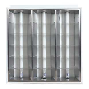 欧普照明600X600 LED T8格栅灯盘商场电子办公室专用灯盘嵌入式