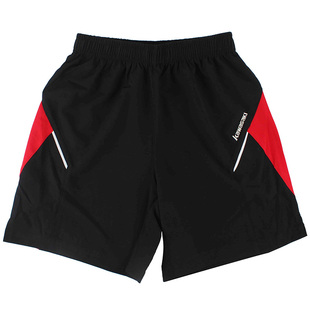 川崎羽毛球服运动裤子薄款透气宽松五分裤速干男女短裤羽球裤秋冬