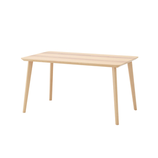 国内宜家利萨伯实木餐桌实木饭桌原木木纹饭桌现代家用IKEA代购