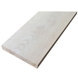 北美进口水曲柳白蜡木实木板材原木台桌面窗台板木头加工定制木料