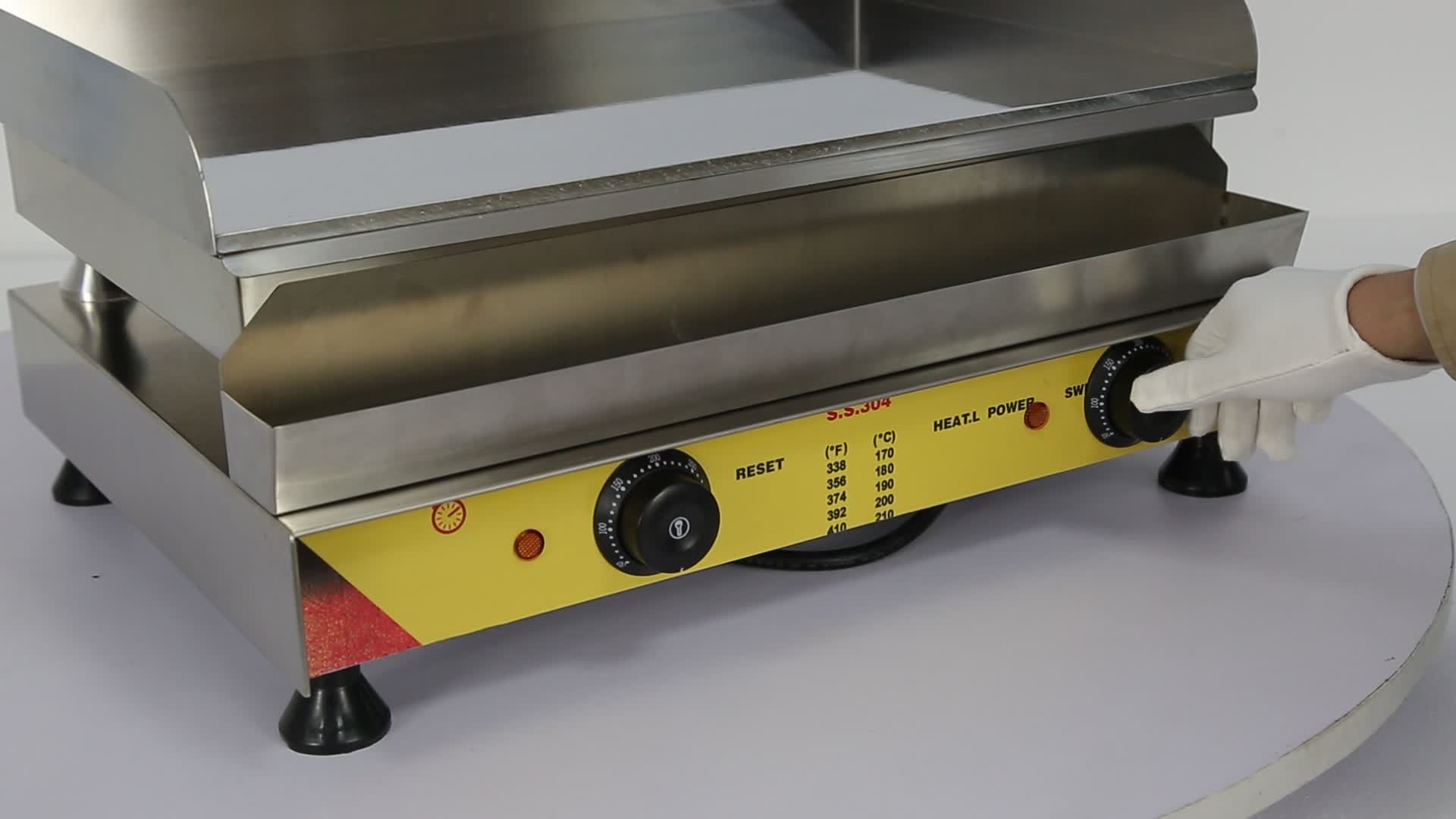 Commercial Griddle Plate Grill Flat Plate Pan Pancake Griddle Pancake