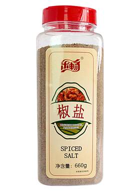 乐畅椒盐大瓶装660克蘸户外烧烤
