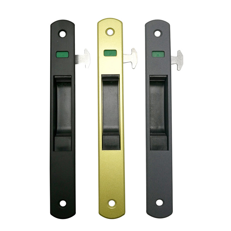 断桥铝合金门落地窗锁钩锁推拉门锁勾锁平移门移窗一字锁配件老式