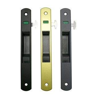 断桥铝合金门落地窗锁钩锁推拉门锁勾锁平移门移窗一字锁配件老式