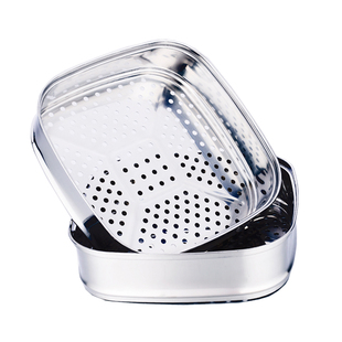 不锈钢蒸笼屉蒸架蒸屉蒸笼蒸格蒸片蒸盘方形连体锅电热锅电火锅