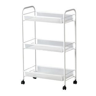 宜家霍纳文浴室推车整理置物架收纳架移动浴室洗浴储物车国内代购