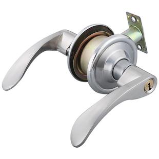 荣力斯球形门锁球形锁室内卧室房门锁不锈钢锁具铜芯把手执手锁