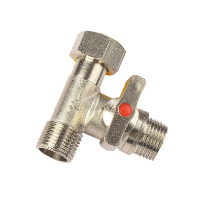 带活接头开关铜球阀燃气水管三通