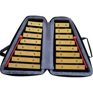 小钟琴幼儿园小叮当小钟琴16音儿童小叮当手敲琴架子铝片琴锤琴架