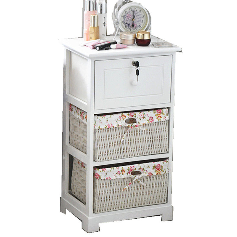 简约特价实木田园家居斗柜收纳柜储物柜客厅柜床头柜置物柜整装