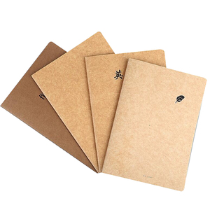 车线本缝线本笔记本文具a5b5空白牛皮纸本子复古简约学生大号包邮