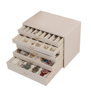 米拉蒂首饰盒女公主高档大容量欧式韩国手饰品收纳盒生日送礼物品