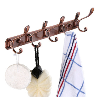 更衣室挂衣钩壁挂墙壁衣柜挂衣服的挂钩客厅玄关仿古不锈钢衣帽钩