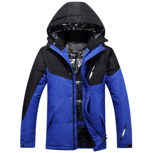 冬季户外滑雪服男防风防水登山服单双板雪地服加厚保暖耐磨防寒服