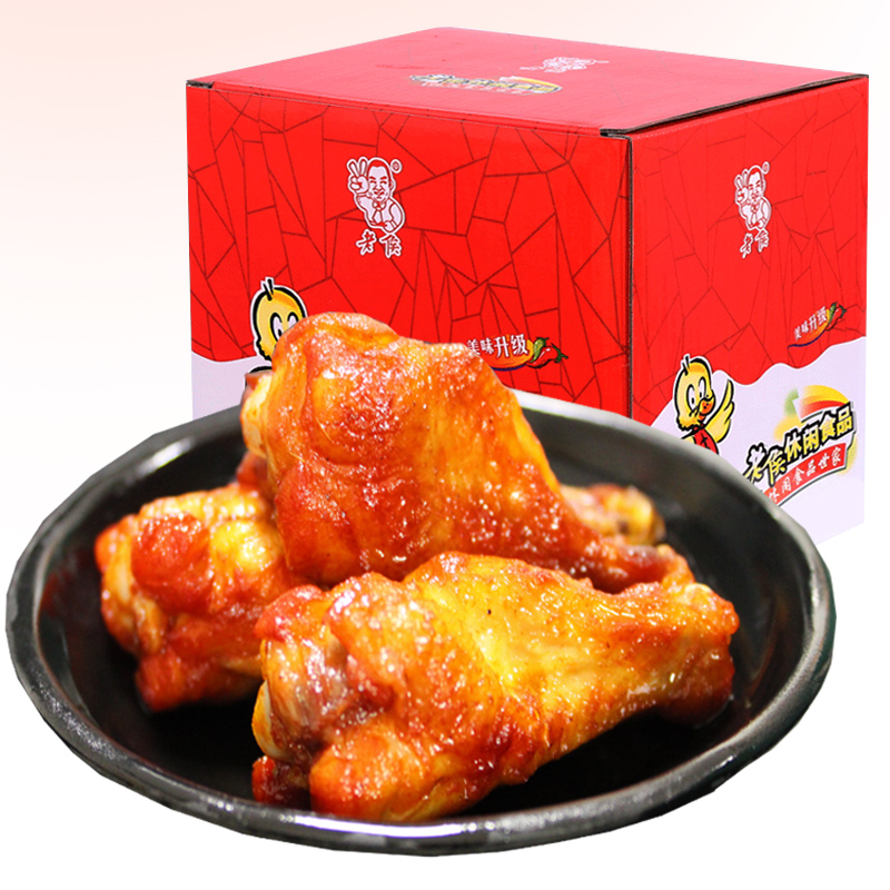 奥尔良小鸡腿整箱20包零食即食鸡爪