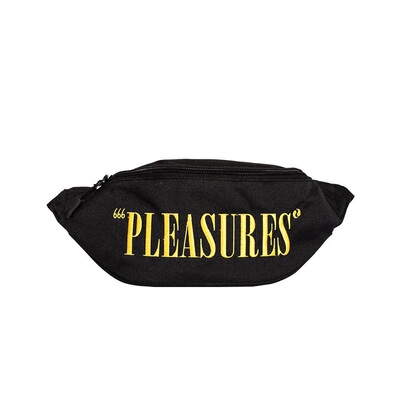 【Ohh】现货PLEASURES CORE LOGO WAIST BAG美潮腰包斜挎包小包
