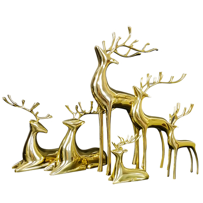 纯铜欧式风样板间餐厅新房装饰品