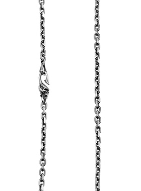 松岩原创纯银男士朋克风项链