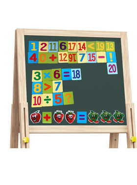 幼儿园小学动物数字水果磁性贴