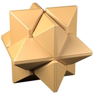 奇艺孔明锁鲁班锁全套小学生益智玩具成人智力高难度玄机盒套装