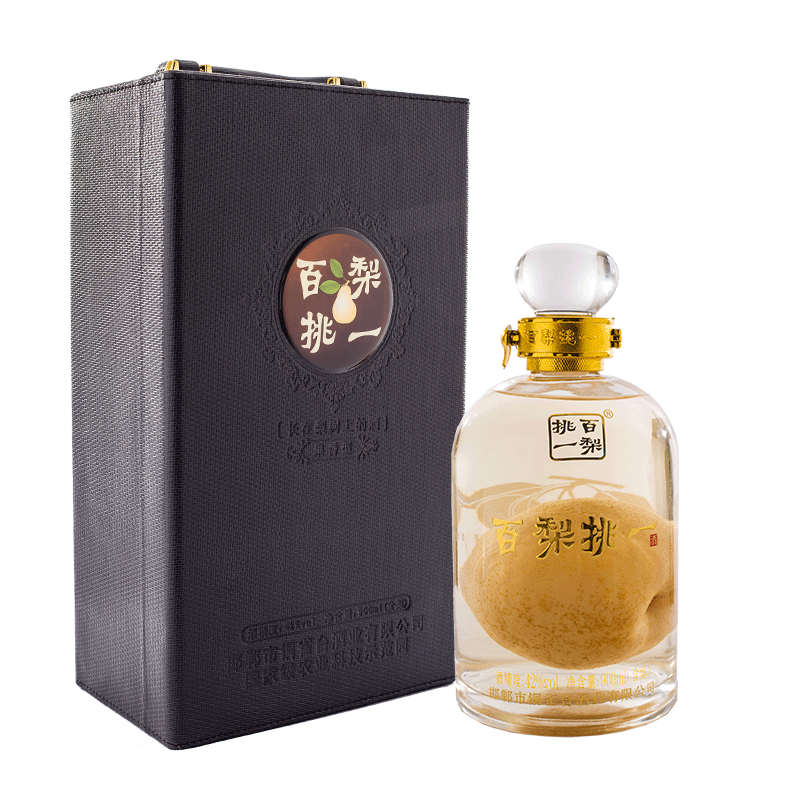 梨酒 百梨挑一酒（双梨）900ml送礼收藏酒  邯郸特产永不分梨