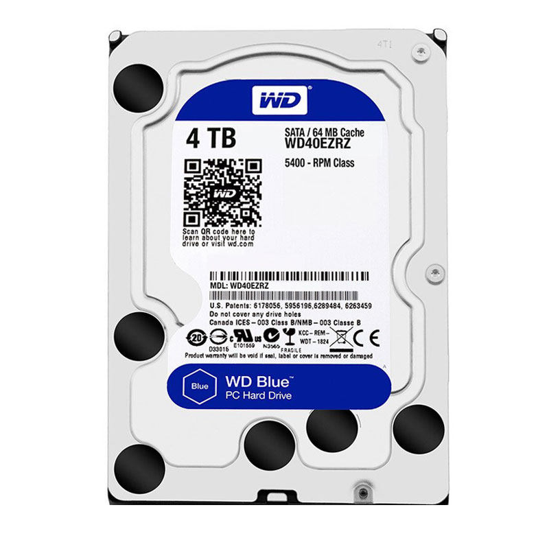 全新3.5寸4T监控级紫盘WD40EJRX