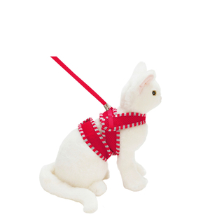 日本Petio遛猫绳猫咪专用胸背带牵引绳溜猫绳遛猫衣猫项圈牵引绳