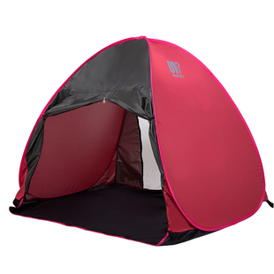 康玛户外1-2人速开防晒超轻沙滩更衣帐篷单人儿童室内小孩帐篷