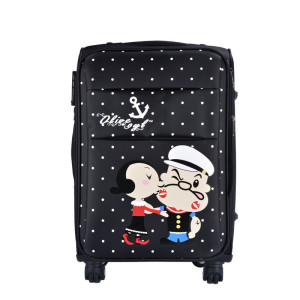 OLIVE/奥丽微专柜正品韩版时尚波点万向轮女用旅行箱拉杆箱R6125