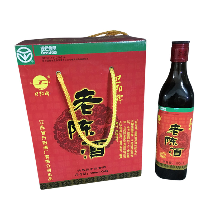 大米旦阳牌丹阳礼盒老陈酒半甜型