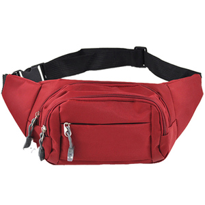 志愿者运动腰包订做印字印花物流背包外卖快递钱包胸包定制印logo