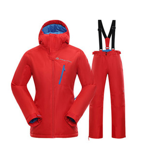 冬装新款阿尔派妮女士亲子情侣款滑雪服套装防水抗寒服外套套装