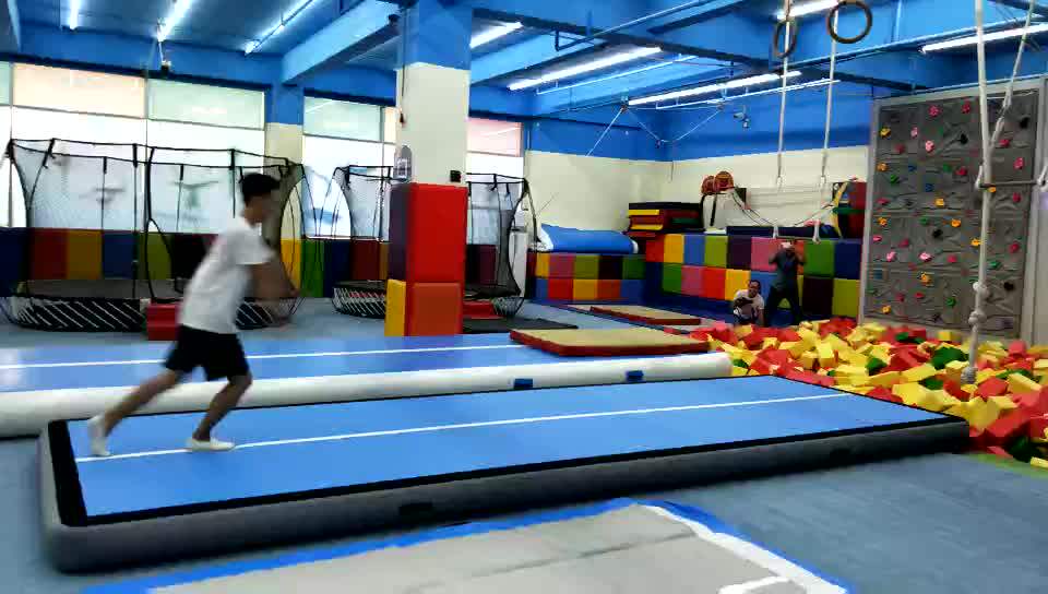 Cannons UK Air Track Pro Gymnastics Mat Air Floor 6m x 1m