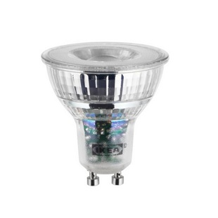 宜家 GU10 LED灯泡卡口黄光暖白光2700K 4000K护眼省电 国内代购